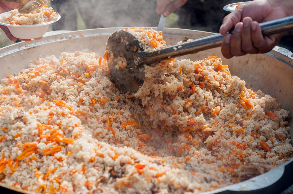 pulao paloo pilaf rice kyrgyzstan