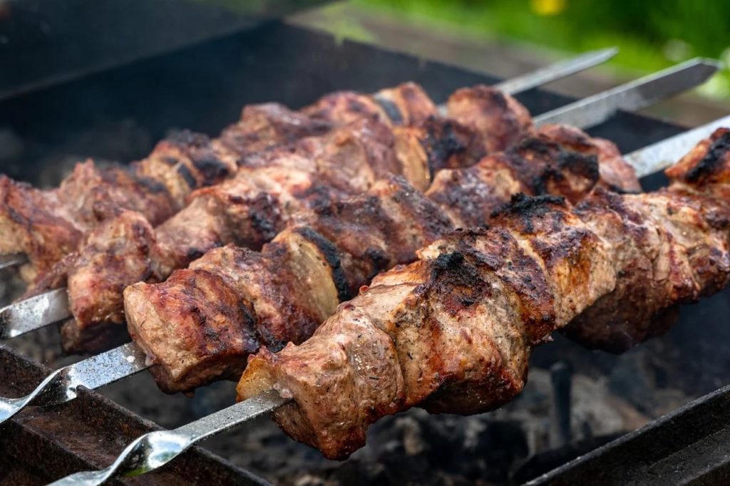 kyrgyzstan barbecue shakshlik