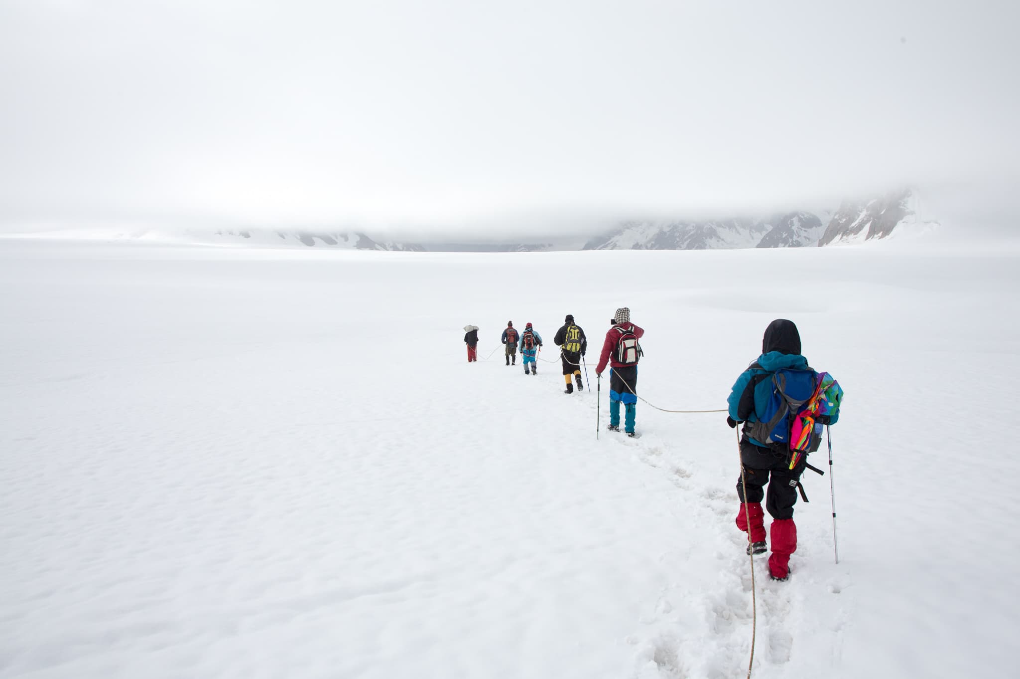 Snow lake trek expedition