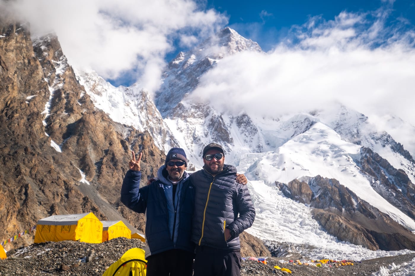 Epic Founder Chris Lininger with guide Zahid Hussein