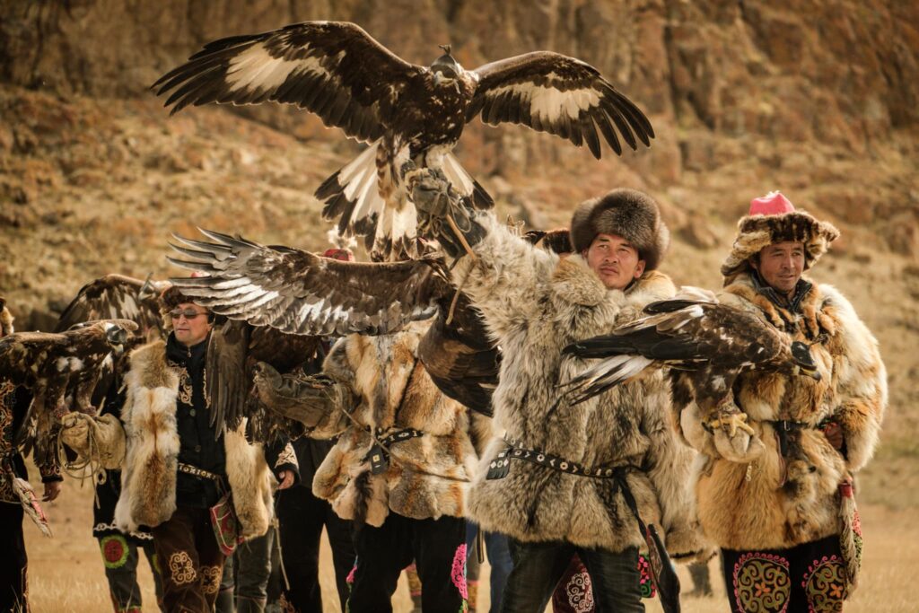 eagle hunting mongolia